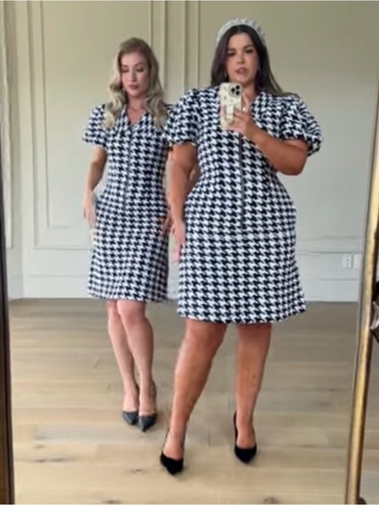 JessaKae Dresses & Skirts - JessaKae Houndstooth Elie Dress